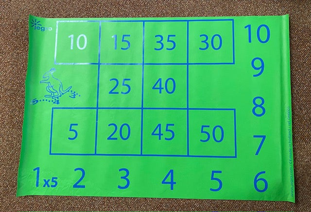 Jegro Hinkelmat tafel van 5