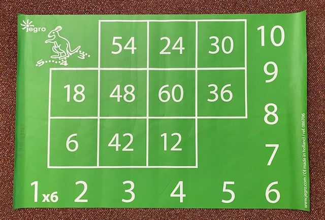 Jegro Hinkelmat tafel van 6