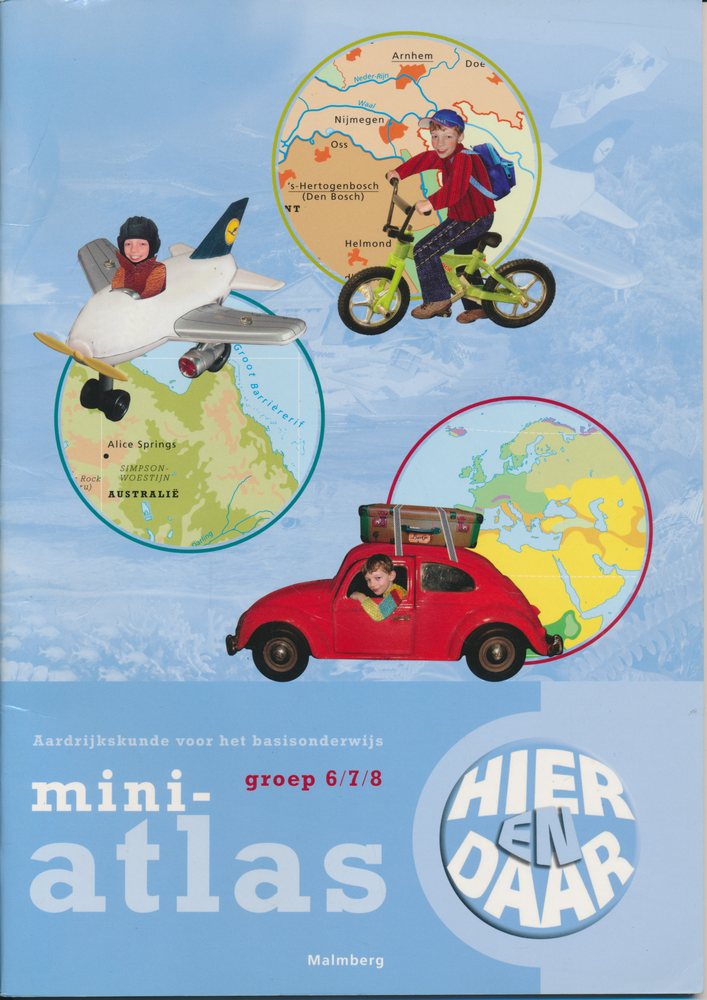 Hier en Daar versie 2 mini-atlas groep 6/7/8 (per stuk)
