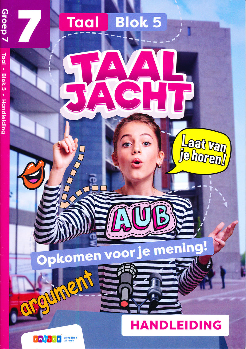 Taaljacht handleiding Taal blok 5 groep 7