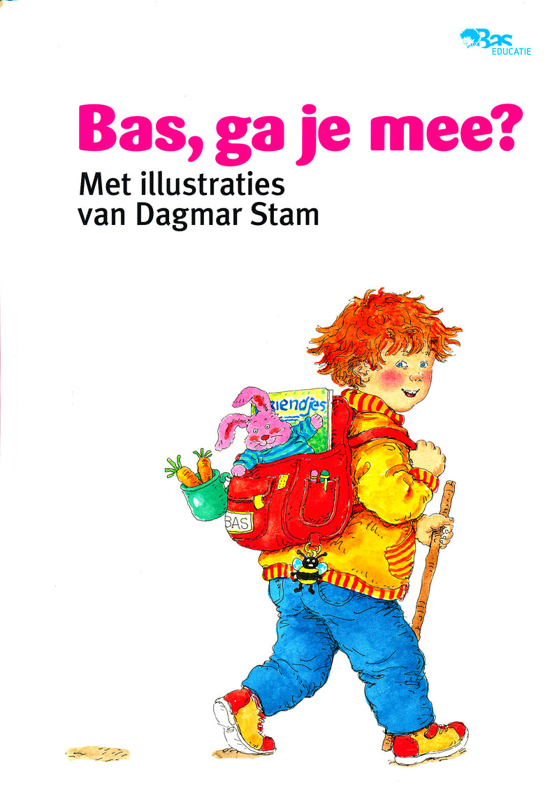 Bas, ga je mee? Prentenboek (ISBN 9789089012593) Nieuwere uitgave