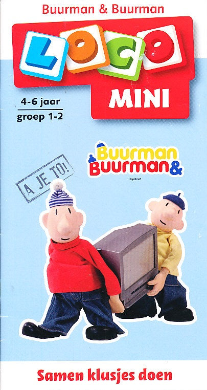 Mini Loco Buurman en Buurman Samen klusjes doen groep 1-2