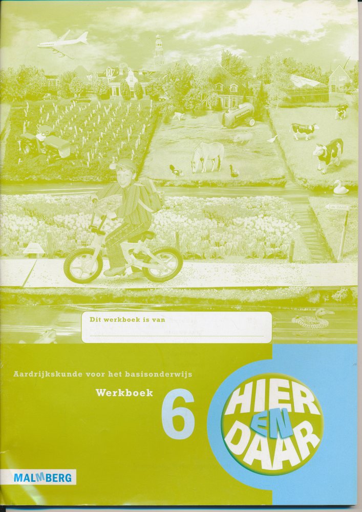 Hier en Daar versie 2 werkboek groep 6 (per stuk)