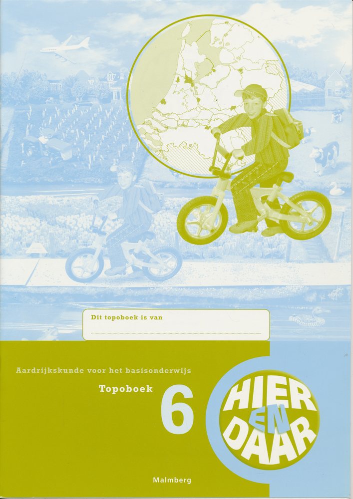 Hier en Daar versie 2 topoboek groep 6 (per stuk)