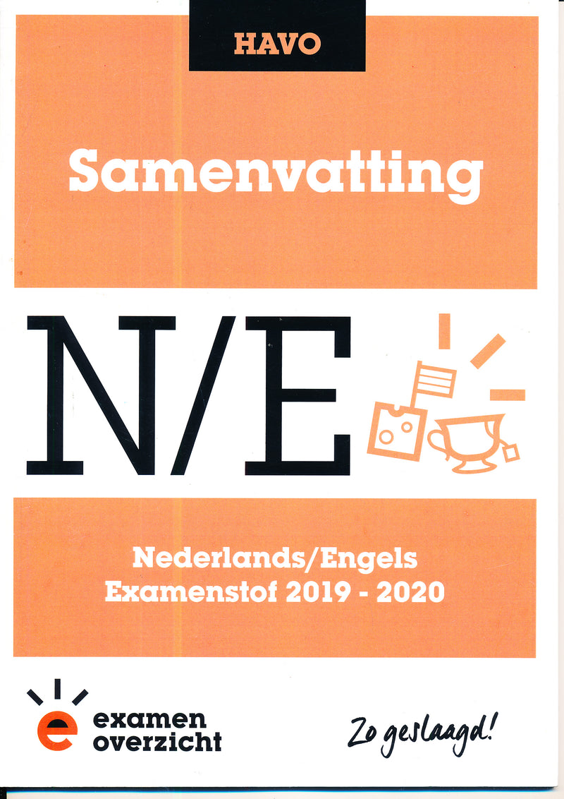 Samenvatting Examen-Overzicht Nederlands/Engels HAVO 9789492981158