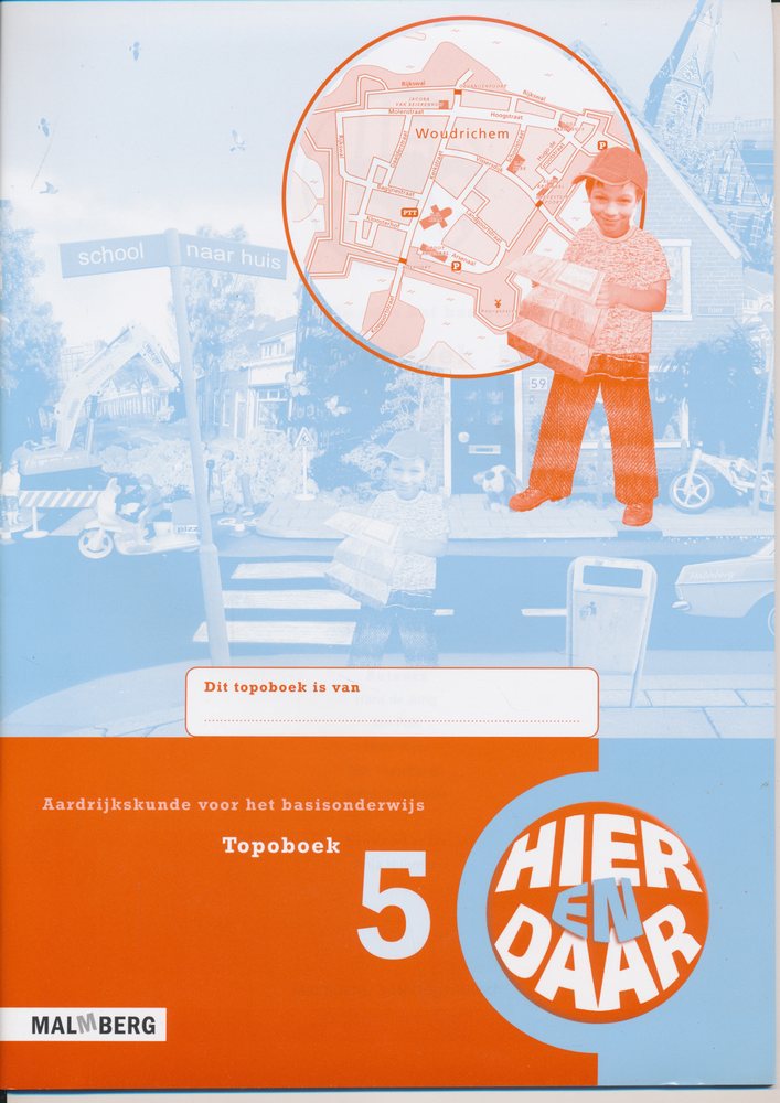 Hier en Daar versie 2 topoboek groep 5 (per stuk)