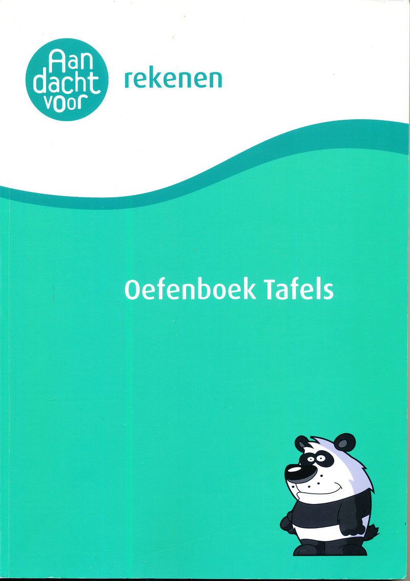 Aandacht voor rekenen Oefenboek Tafels