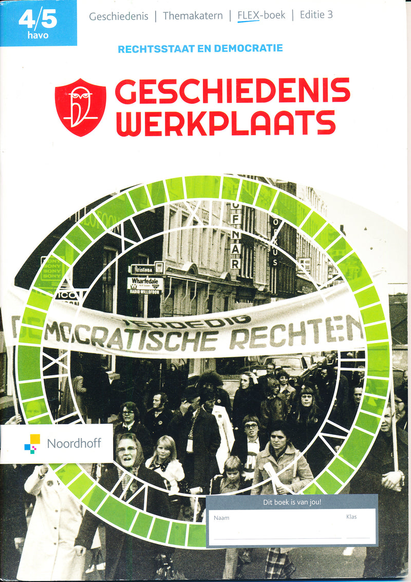 Geschiedenis Werkplaats Themakatern Flex-boek Editie 3  4-5 HAVO 9789001042349