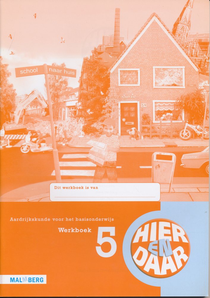 Hier en Daar versie 2 werkboek groep 5 (per stuk)