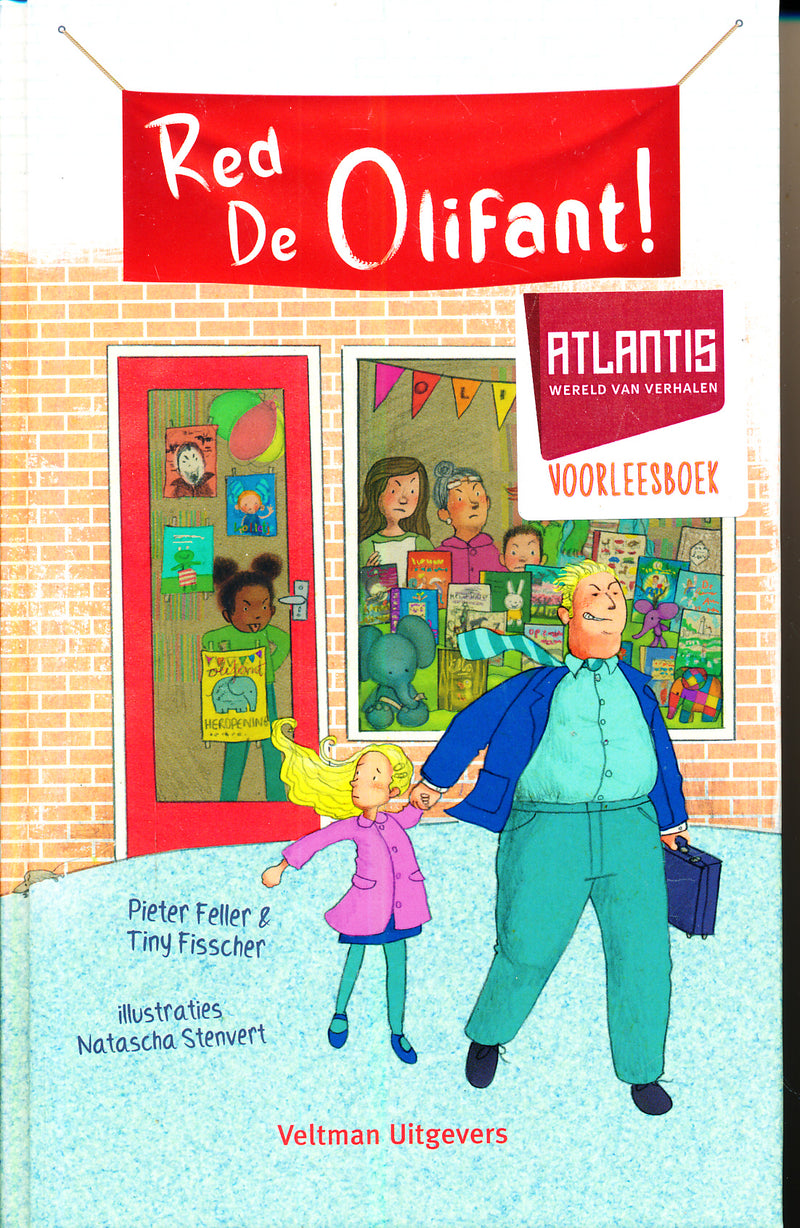 Atlantis voorleesboek groep 5 Red de Olifant