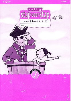 Veilig Leren Lezen versie 2 Stap voor Stap werkboekje 7 (per stuk)