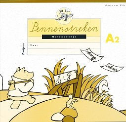 Pennenstreken versie 1 Oefenboekje A2 (per 5 stuks)