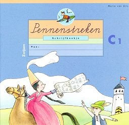 Pennenstreken versie 1 schrijfboekje C1 (per stuk)