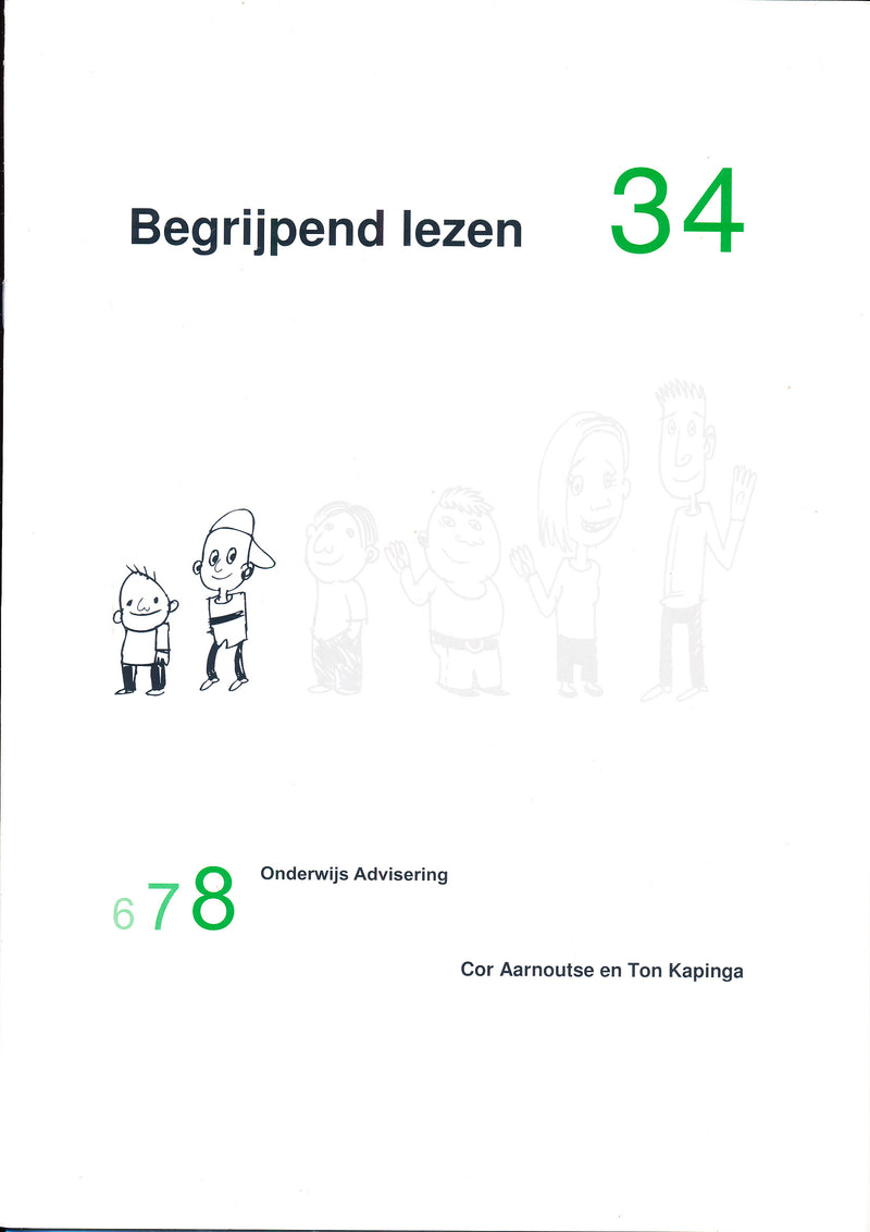Begrijpend Lezen werkboek groep 3-4 9789081022736