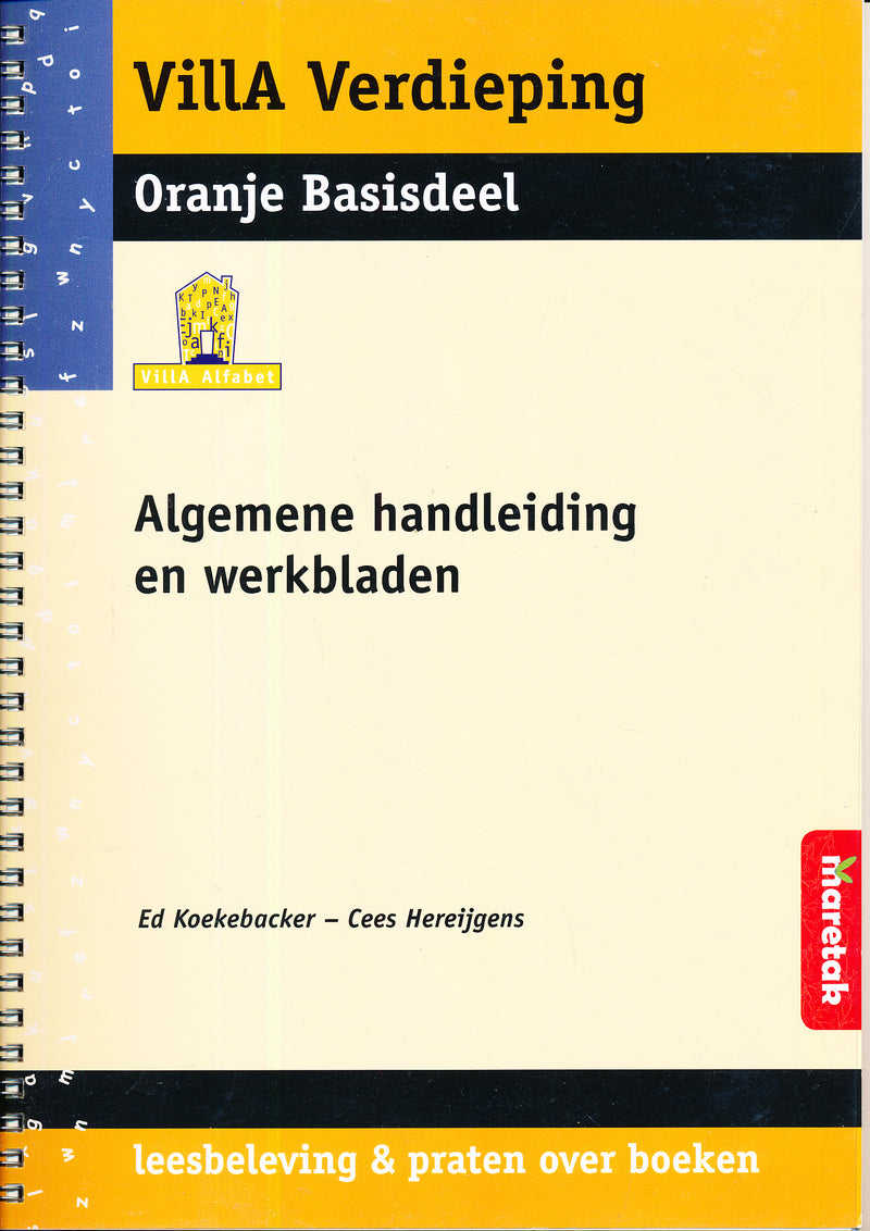 Villa Verdieping Oranje Basisdeel Algemene handleiding en werkbladen