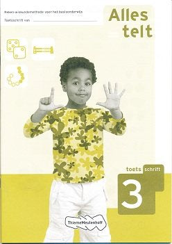 Alles Telt versie 2 Toets schrift groep 3 (per stuk)