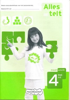 Alles Telt versie 2 Maatschrift groep 4 blok 1+2 (per stuk)