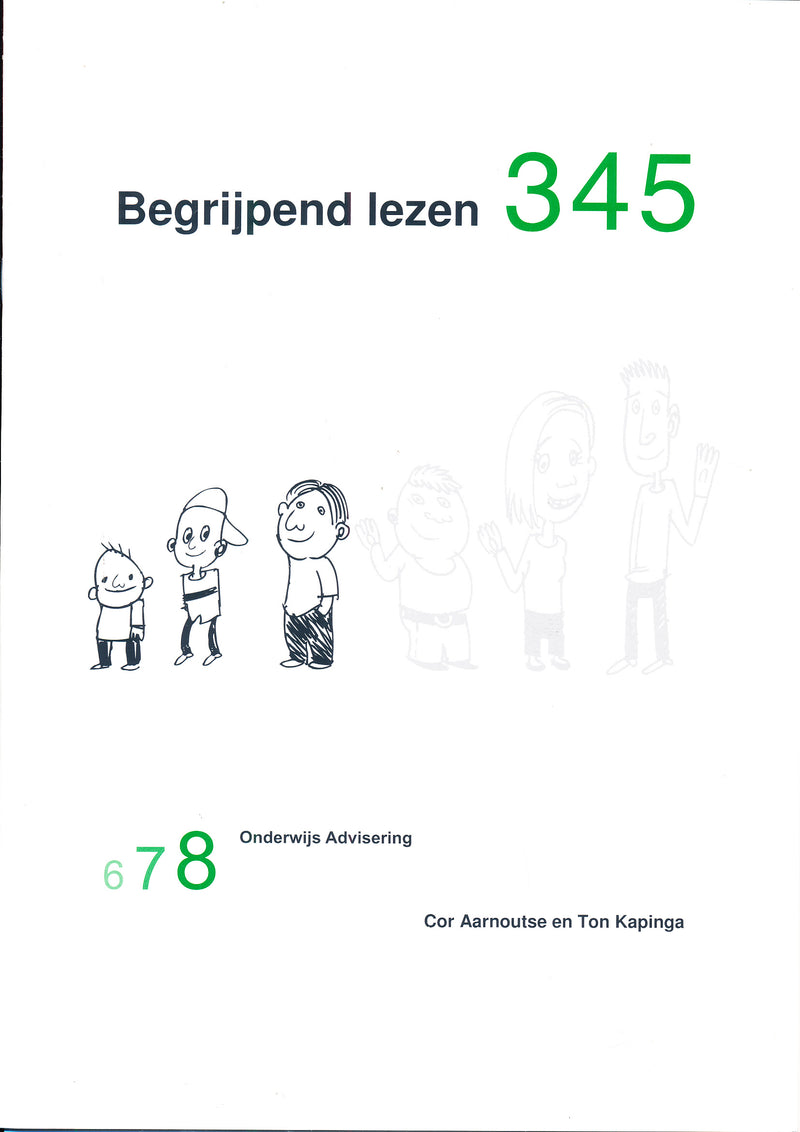 Begrijpend Lezen werkboek groep 3-4-5 9789081022736