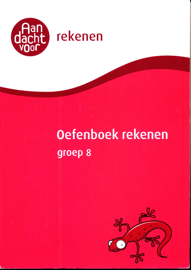 Aandacht voor rekenen oefenboek groep 8
