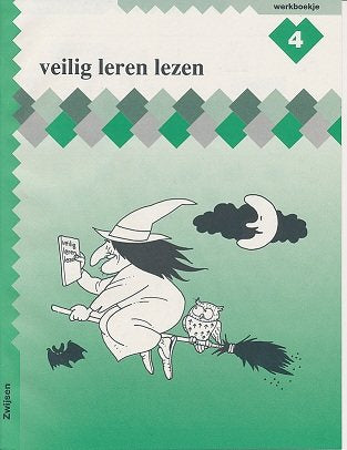 Veilig Leren Lezen 1e maanversie werkschrift 4 (per stuk)