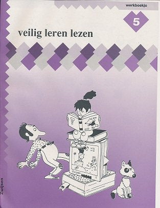Veilig Leren Lezen 1e maanversie werkschrift 5 (per stuk)