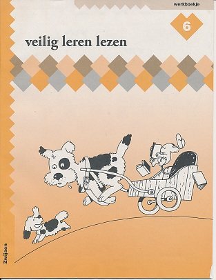 Veilig Leren Lezen 1e maanversie werkschrift 6 (per stuk)