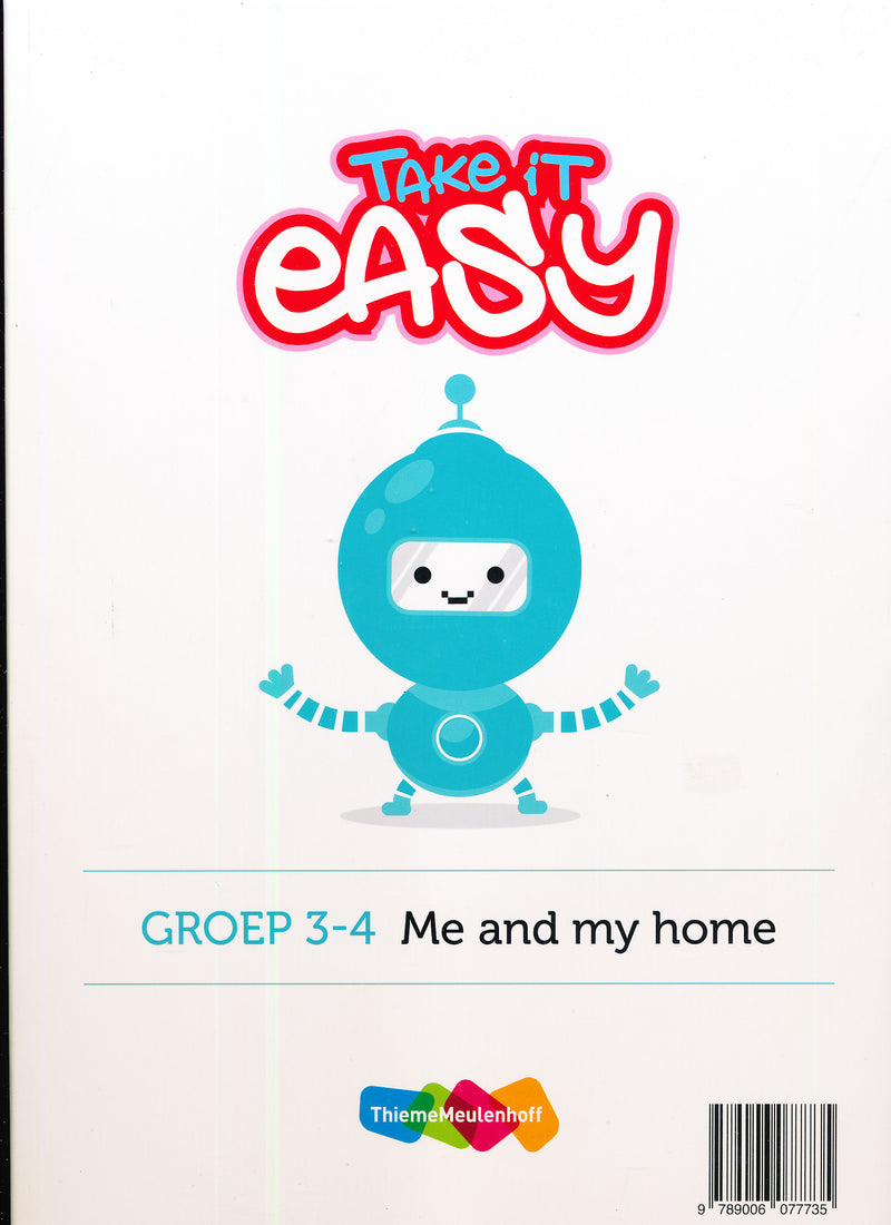 Take it easy versie 2 Woordkaarten Me and my home groep 3-4 (40 stuks)