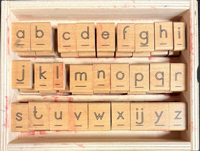 Rail-letterstempels Educo 1905000 bijna nieuwstaat