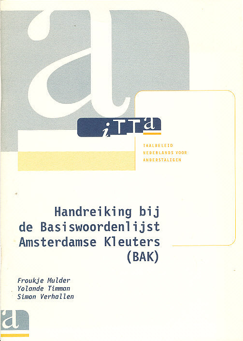 ITTA Handreiking bij de basiswoordenlijst