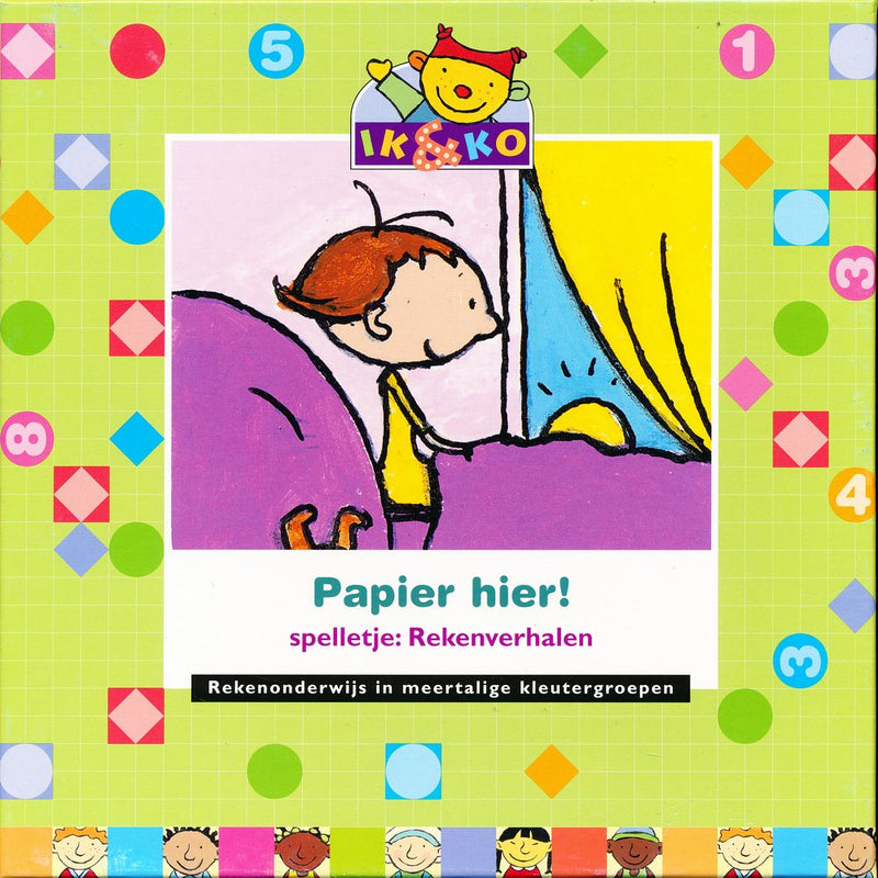 Ik en Ko Rekenen Kleutersetje Papier hier!