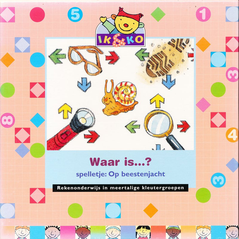 Ik en Ko Rekenen Kleutersetje Waar is....?