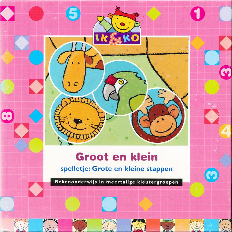 Ik en Ko Rekenen Kleutersetje Groot en klein
