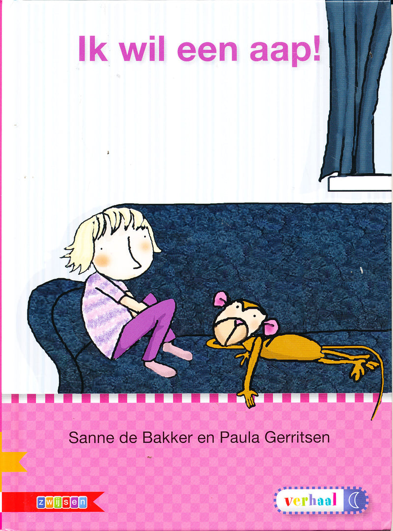 Veilig Leren Lezen Kim versie Ik wil een aap!
