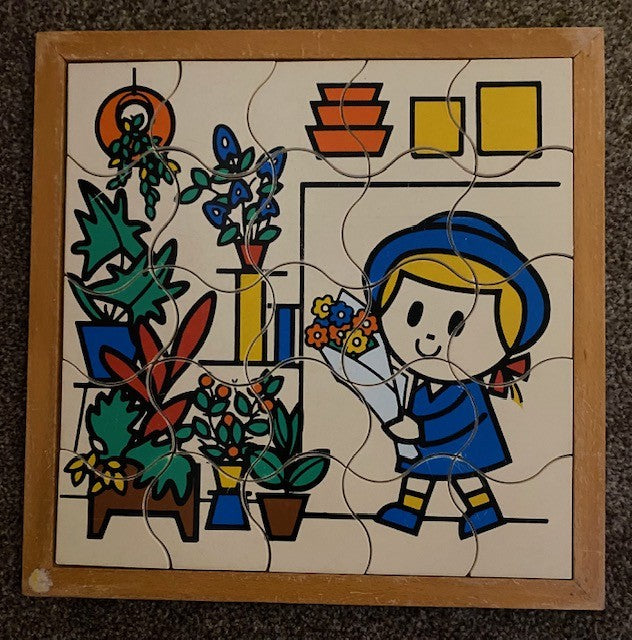 Rolf Puzzel in de bloemenwinkel (25 stukjes)
