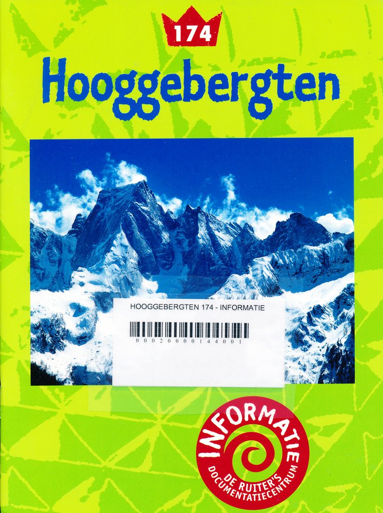 De Ruiter's informatie 174 Hooggebergten