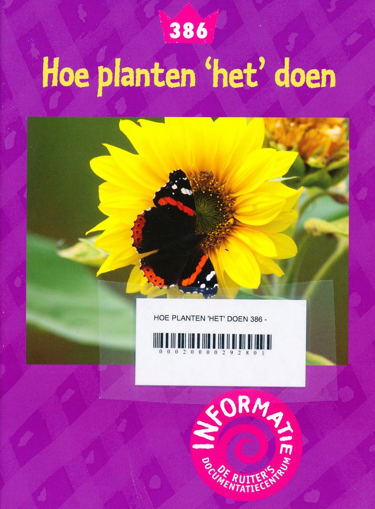De Ruiter's informatie 386: Hoe planten 'het' doen