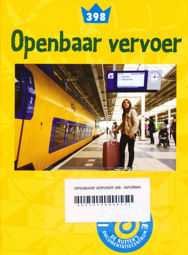 De Ruiter's informatie 398: Openbaar vervoer