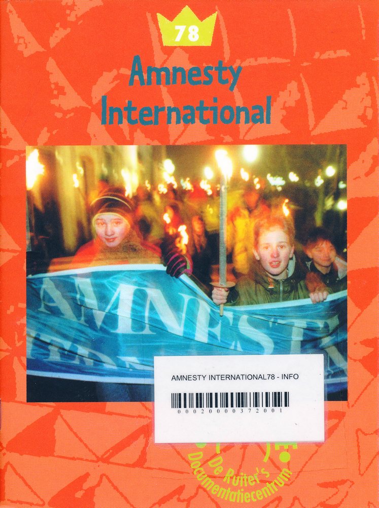 De Ruiter's informatie 78 Amnesty International