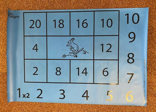 Jegro Hinkelmat tafel van 2