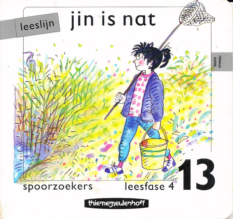 Leeslijn versie 1 Spoorzoekers leesfase 4 Jin is nat
