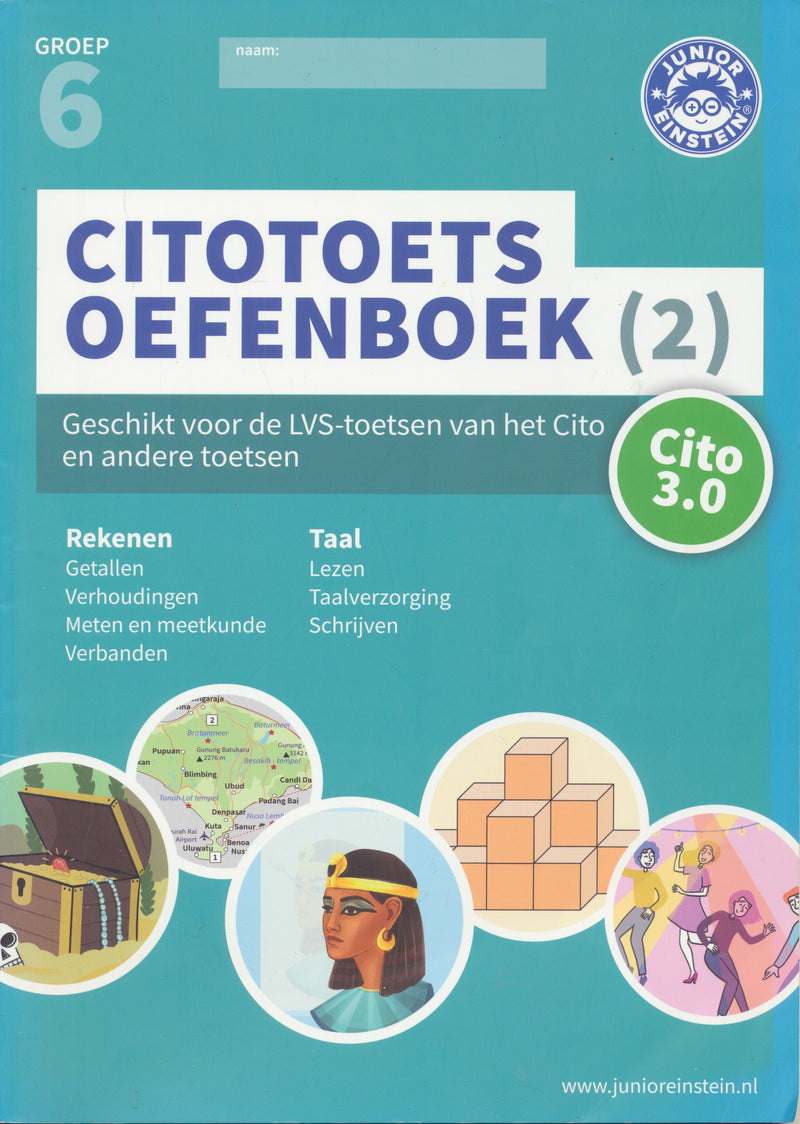 Junior Einstein Citotoets Oefenboek deel 2 groep 6 (per stuk)