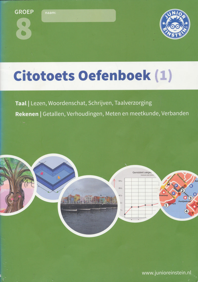 Junior Einstein Citotoets oefenboek deel 1 groep 8 (ISBN 9789082357905)