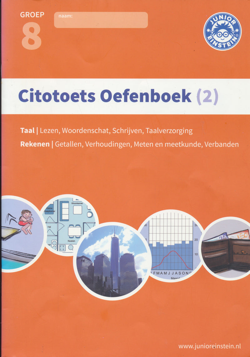 Junior Einstein Citotoets oefenboek deel 2 groep 8 (ISBN 9789082357912)