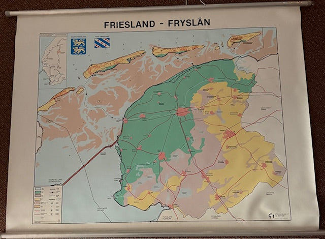 Klassikale kaart Friesland