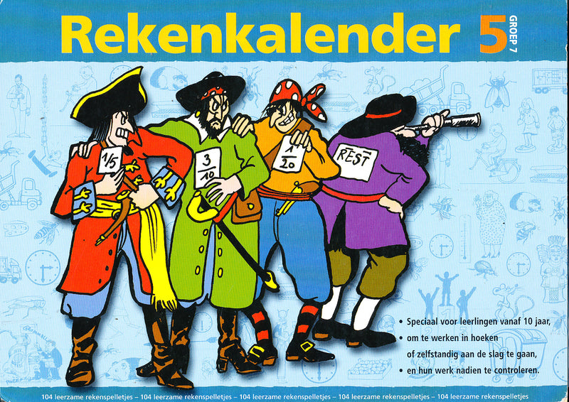 Rekenkalender 5 groep 7