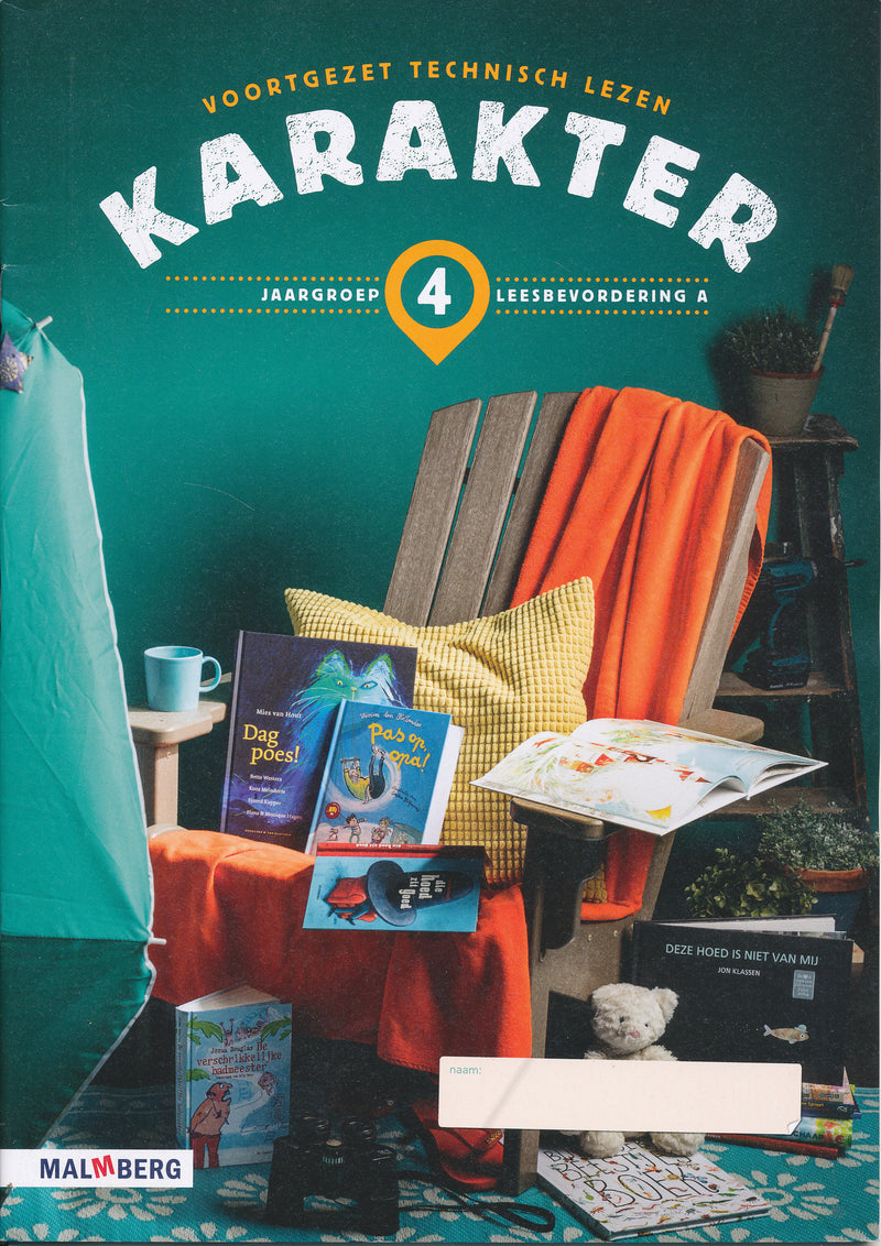 Karakter Leesbevordering A groep 4 (per 5 stuks)