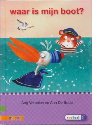 Veilig Leren Lezen Kim versie Kern 5 Leesboek waar is mijn boot?