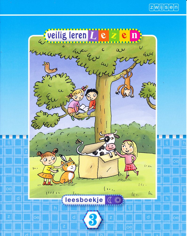Veilig Leren Lezen Kim versie Leesboekje maan-zon kern 3