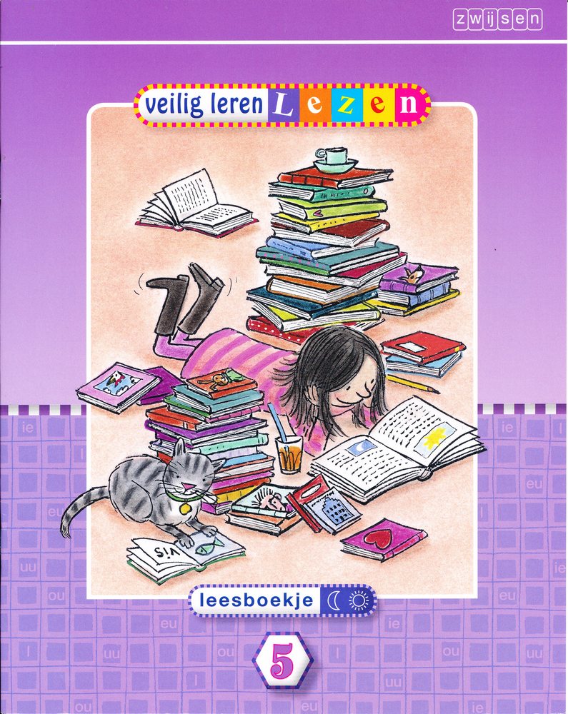 Veilig Leren Lezen Kim versie Leesboekje maan-zon kern 5