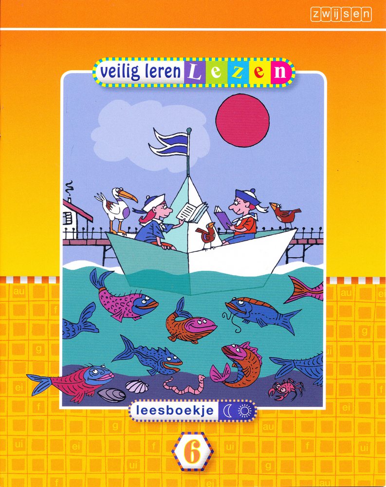 Veilig Leren Lezen Kim versie Leesboekje maan-zon kern 6